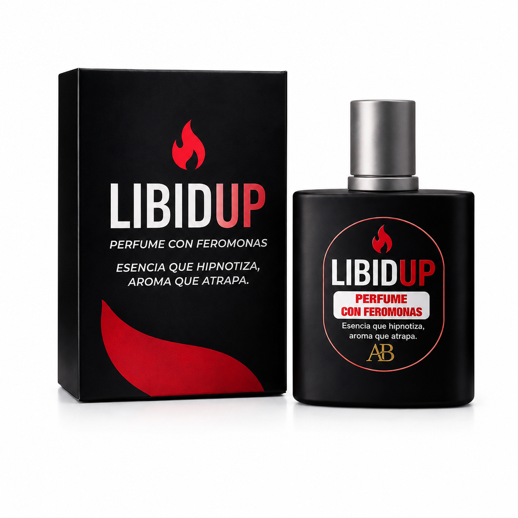 PERFUME VIRAL CON FEROMONAS LIBIDUP HOMBRE (30ML)